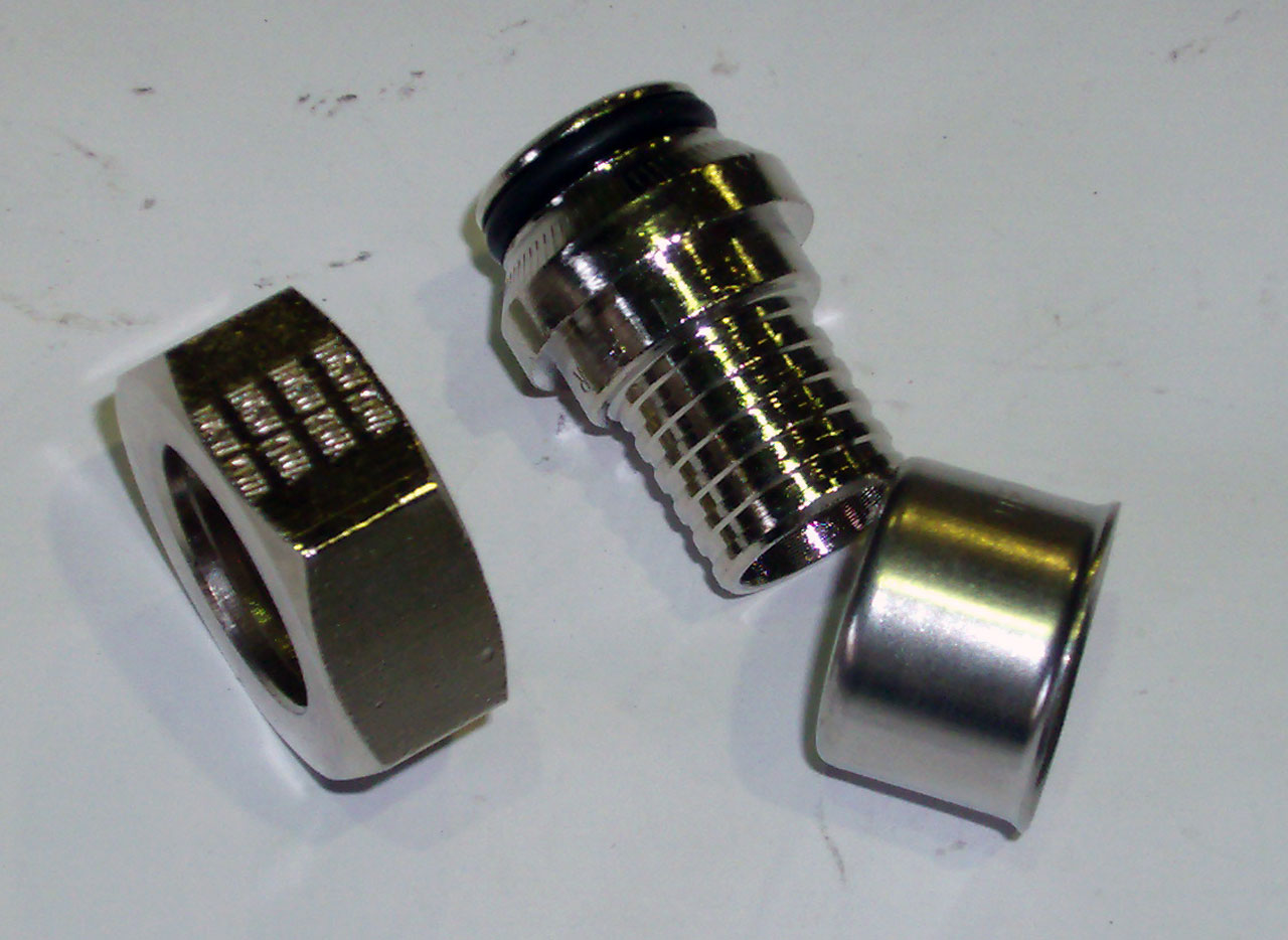 Пресс-адаптер Pexfit Euroconus, для подключения радиаторов, латунь ...